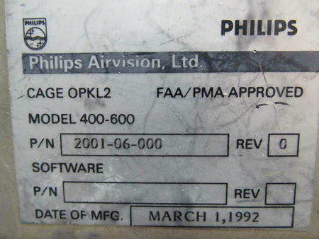 Philips Airvision 2001-06-000 Philips Airvision Cage SA