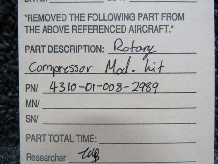 4310-01-008-2989 Rotary Compressor Modification Kit SA