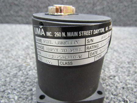 UMA T1821251C1L02W UMA Fuel Quantity Gauge NO DIAL NEW OLD STOCK
