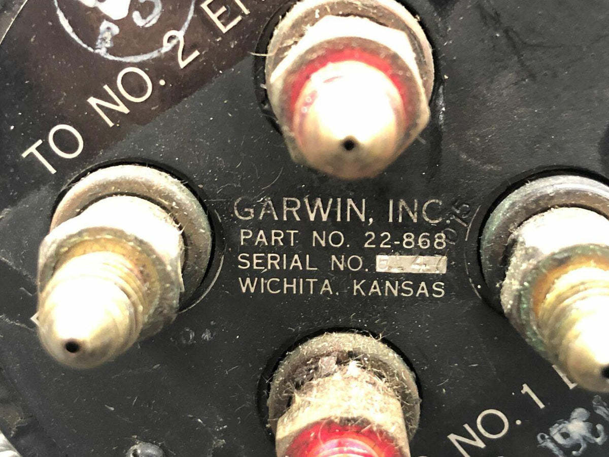 22-863-015 Garwin Fuel Flow Indicator BAS Part Sales | Airplane Parts