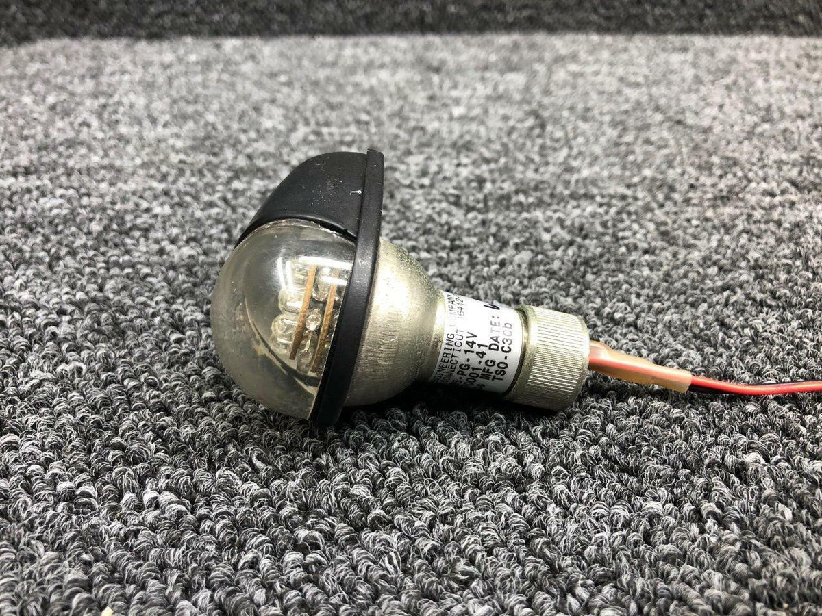 Whelen 01-0770001-41 M/N W1285-PG-14V Whelen Wing Navigation Light 14V, LED