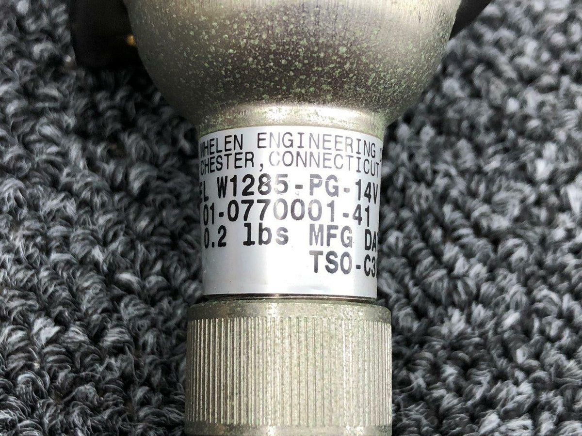 Whelen 01-0770001-41 M/N W1285-PG-14V Whelen Wing Navigation Light 14V, LED