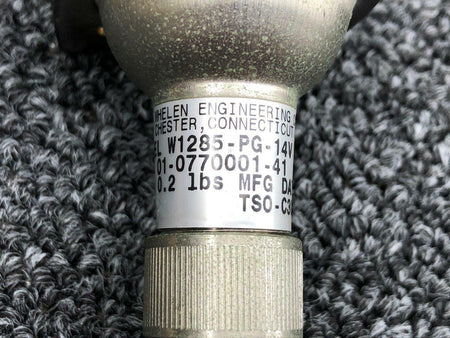 Whelen 01-0770001-41 M/N W1285-PG-14V Whelen Wing Navigation Light 14V, LED