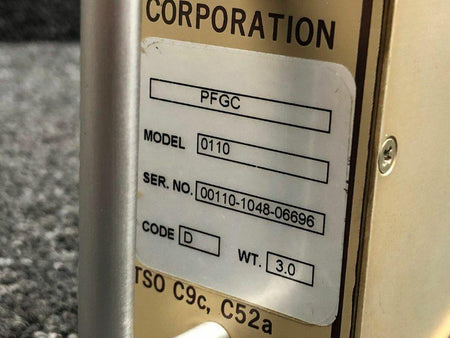 S-Tec 0110 Beechcraft H35 S-Tec Autopilot Pitch Computer W/ Tray Volts 14
