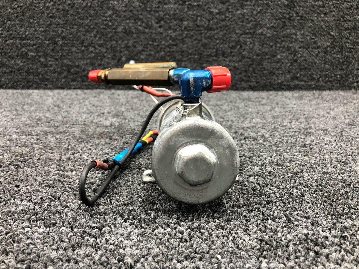 40-131E Beechcraft H35 Facet Electronic Fuel Pump Assy W/ Sensor (12V) BAS Part Sales | Airplane Parts