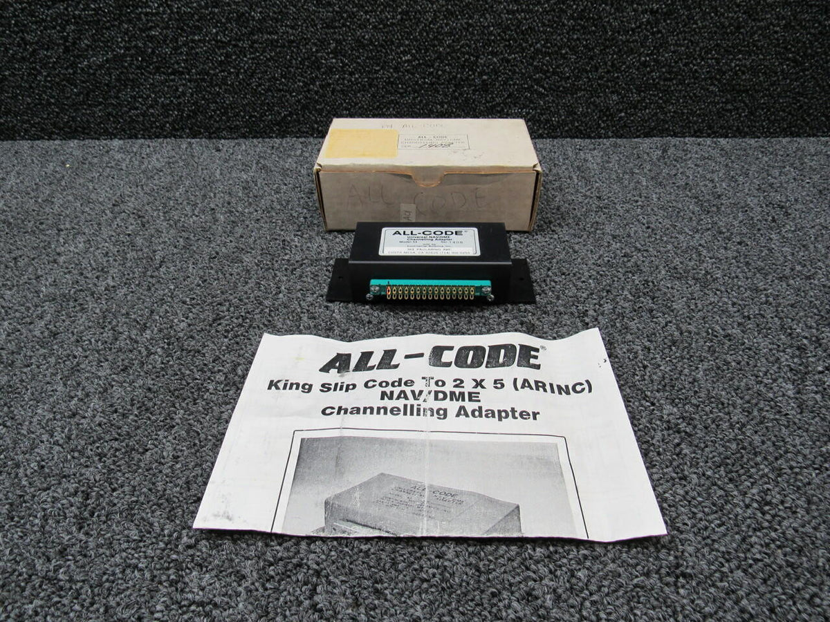 Continental Avionics Model 53 All-Code Universal NAV / DME Channeling Adapter 14/28V NOS SA