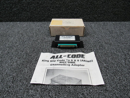 Continental Avionics Model 53 All-Code Universal NAV / DME Channeling Adapter 14/28V NOS SA
