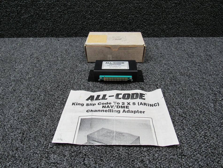 Continental Avionics Model 53 All-Code Universal NAV / DME Channeling Adapter 14/28V NOS SA