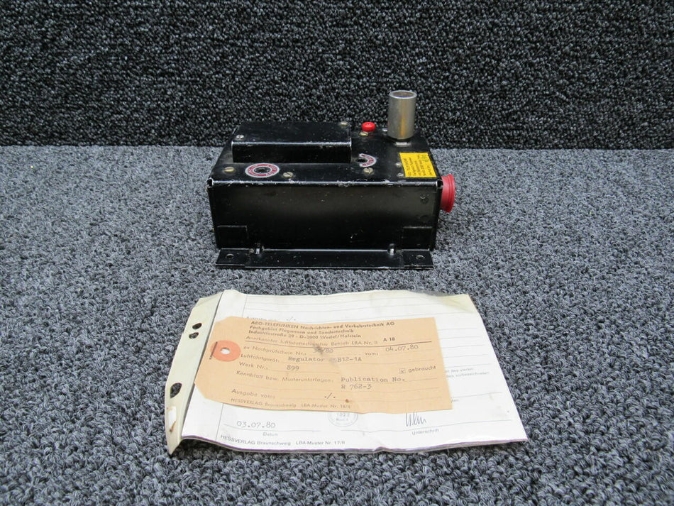 Bendix 25B12-1 Bendix DC Generator Control Panel Volts 30 SA