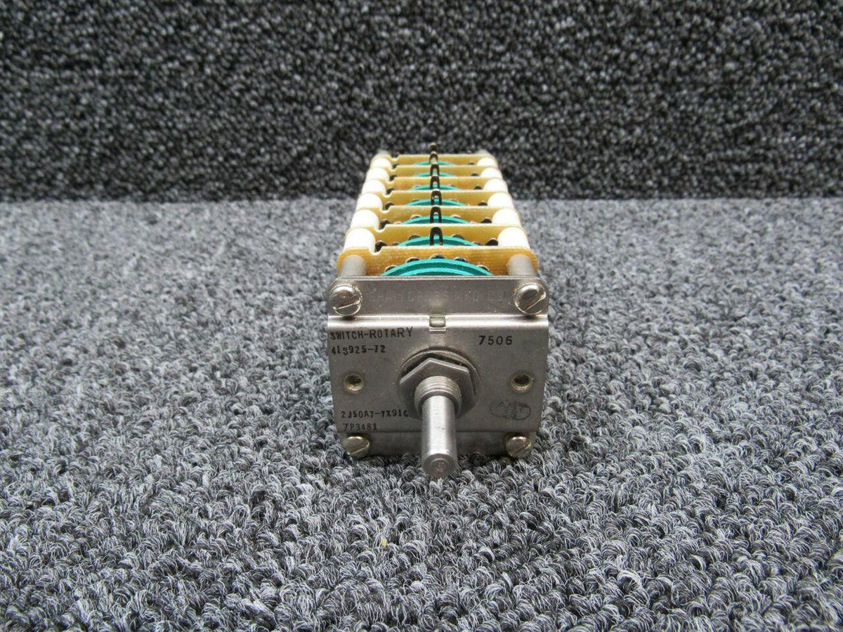 418925-72 (USE: 2J50A7-7X91C) Shallcross Rotary Switch Assy (NOS) (SA) BAS Part Sales | Airplane Parts