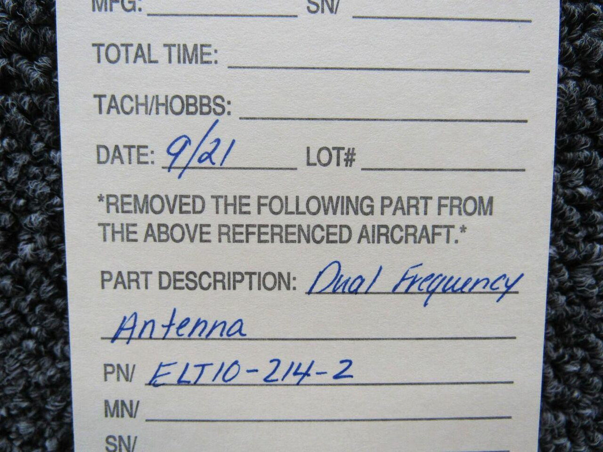 ELT10-214-2 Dual Frequency Antenna SA