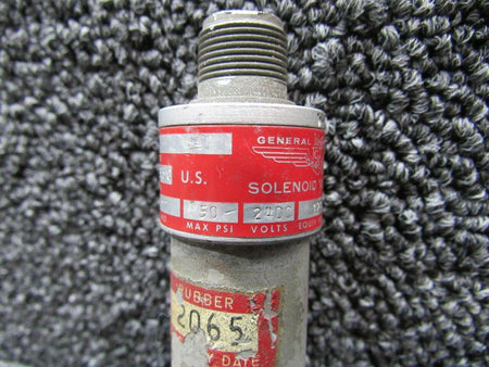 AV1B1117 General Control Solenoid Valve (Volts: 24) (SA) BAS Part Sales | Airplane Parts