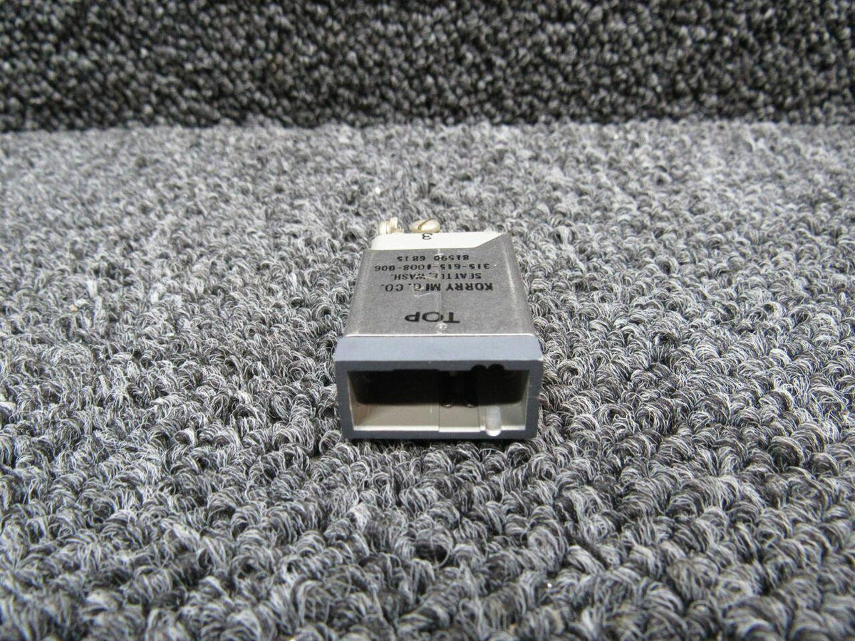 Korry 315-615-1008-006 Korry Switch Housing NEW OLD STOCK SA