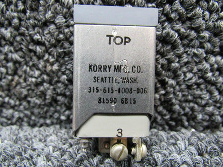 Korry 315-615-1008-006 Korry Switch Housing NEW OLD STOCK SA