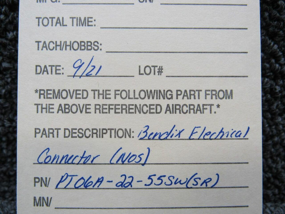 Bendix PT06A-22-55SWSR Bendix Electrical Connector NEW OLD STOCK SA