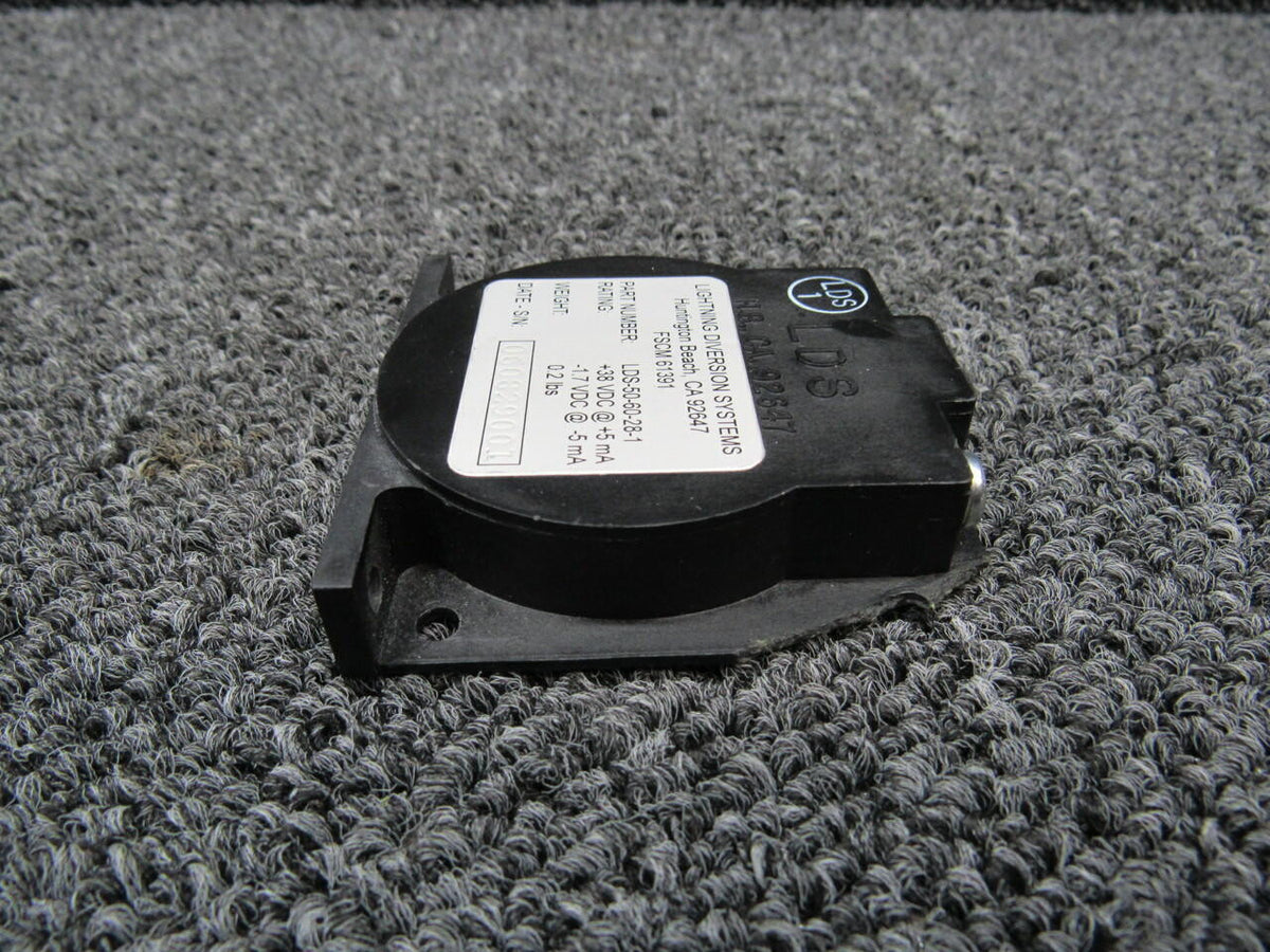 LDS-50-60-28-1 Columbia 350 LDS Lightning Surge Suppressor (Volts: 38) BAS Part Sales | Airplane Parts