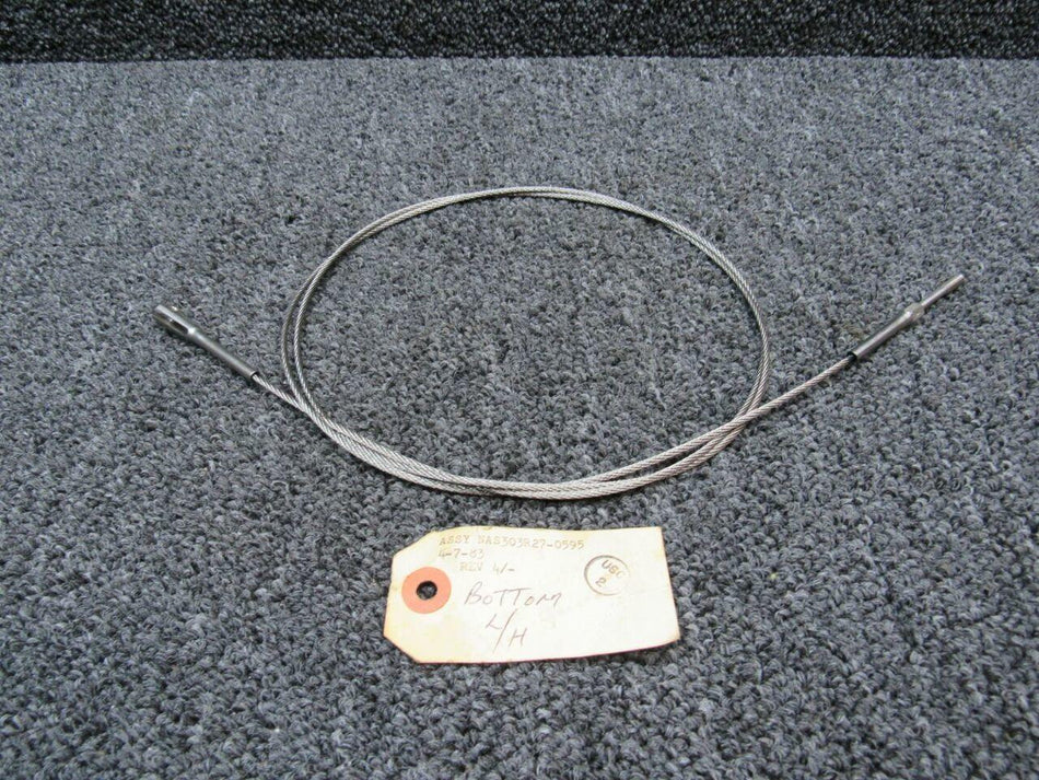 NAS303R27-0595 Cable Assy Bottom LH (L: 60") (NEW OLD STOCK) (SA) BAS Part Sales | Airplane Parts