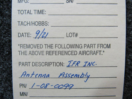 IFR INC 1-08-0099 IFR INC Antenna Assembly