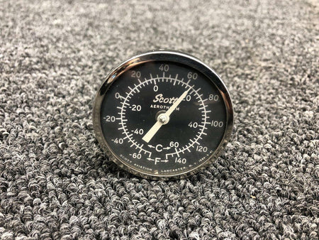 0411078-2 (WEU: S-1322-1) Scott Outside Air Temperature Indicator BAS Part Sales | Airplane Parts