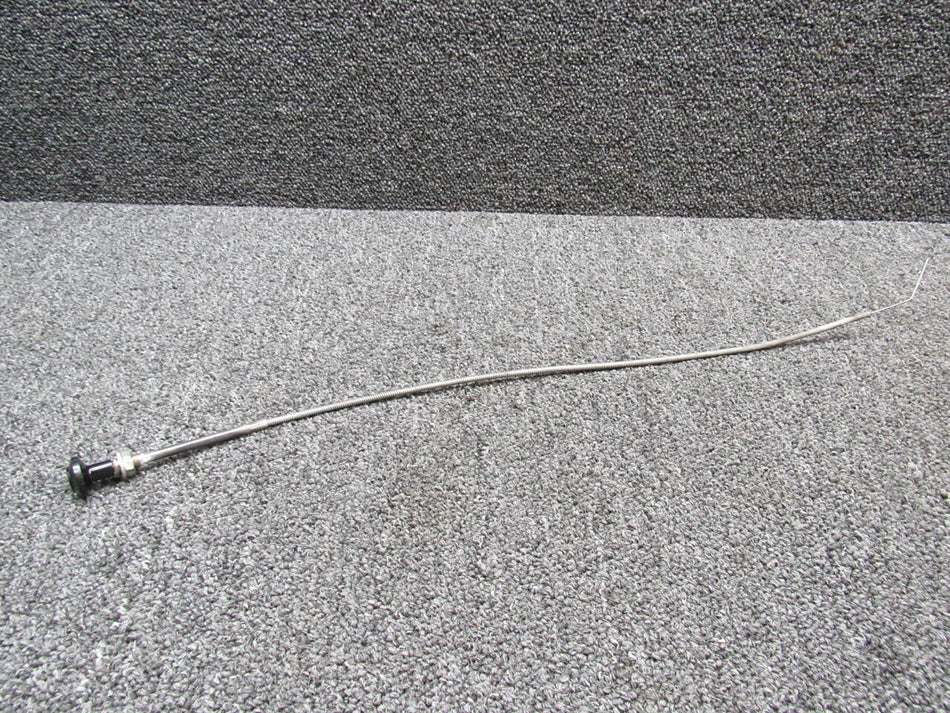 S1239-55 (USE: S1239-46) Cessna 177RG Cable Assy Cabin Air (Length: 23-1/2") BAS Part Sales | Airplane Parts