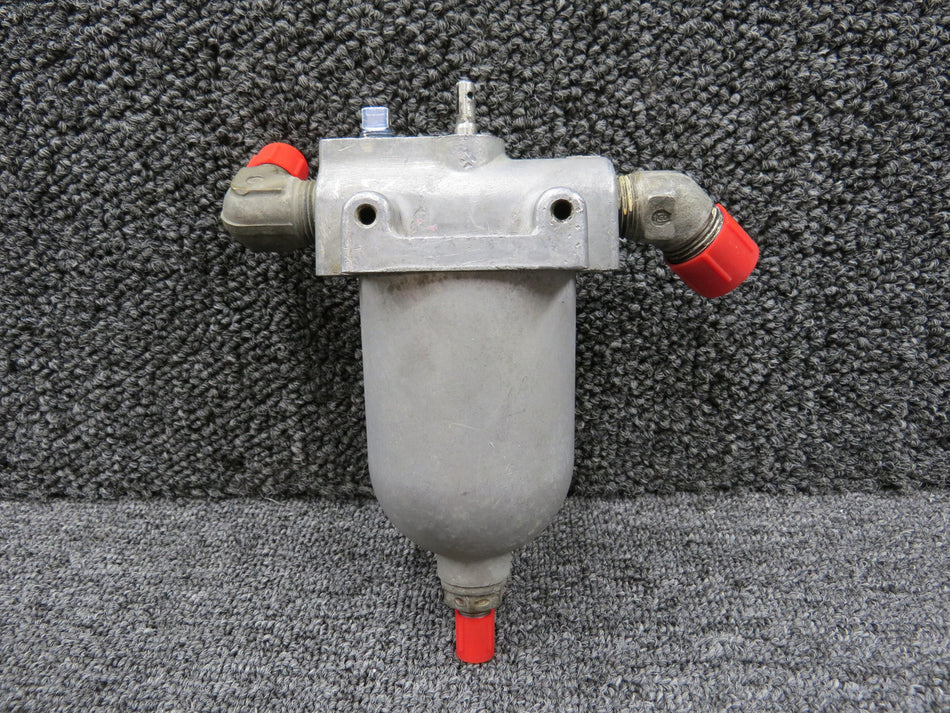 0756005-10 (Use: 0756005-17) Cessna 177RG Fuel Strainer Assembly