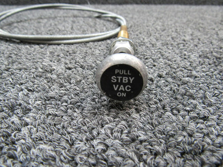Cessna 177RG Standby Vacuum Cable Assembly Length 56