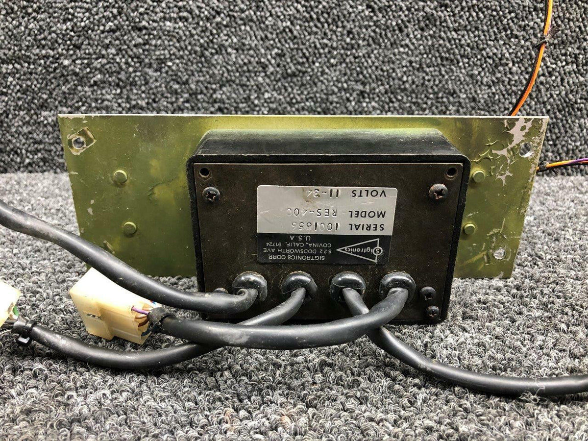 Sigtronics RES-400 Hughes 269C Sigtronics Intercom W/ Tray Volts 11-34