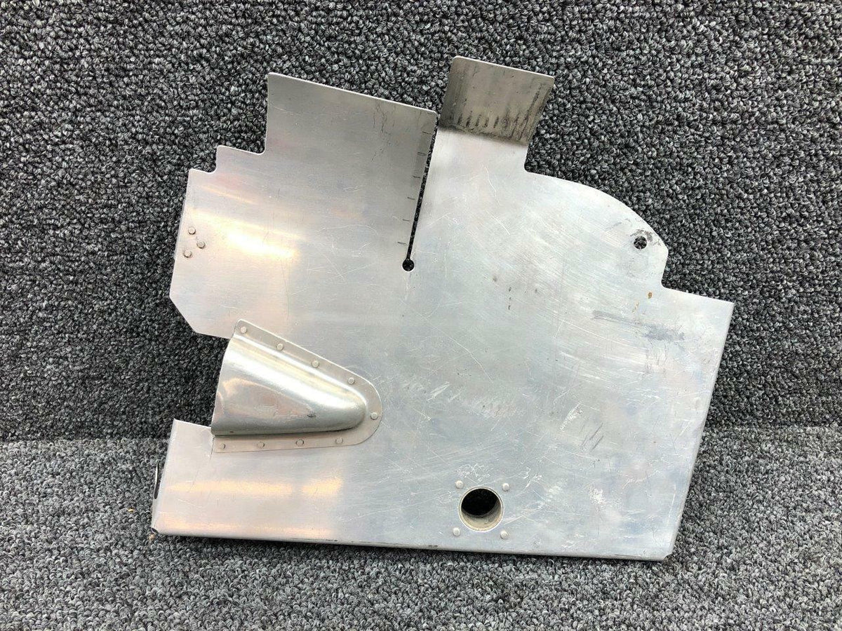 Enstrom 28-126008-1 Enstrom Engine Baffle Forward LH W/ Serviceable Tag SA