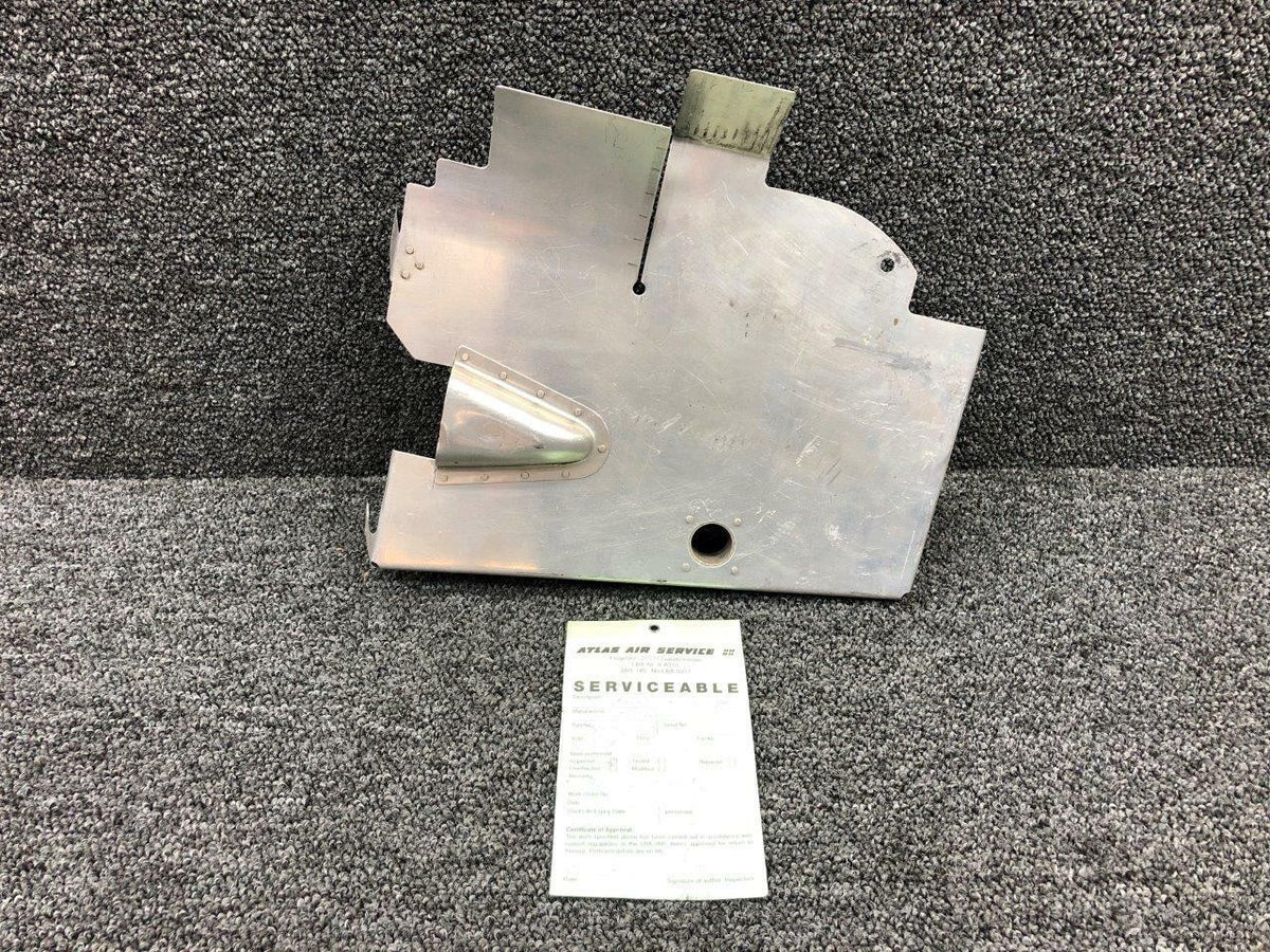 Enstrom 28-126008-1 Enstrom Engine Baffle Forward LH W/ Serviceable Tag SA