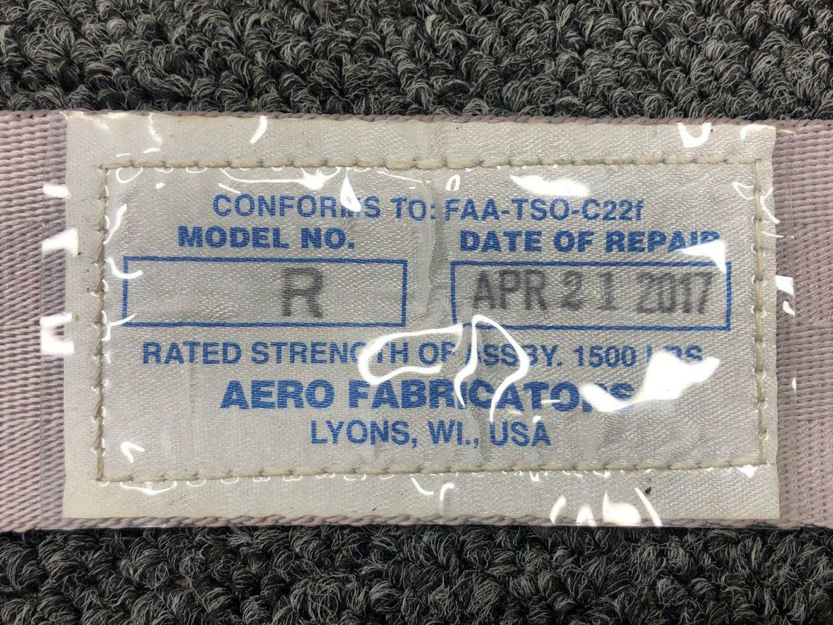 Aerfabricators 90-91R60 Beechcraft 23 Aerofabricators Lap Strap Seatbelt Assembly