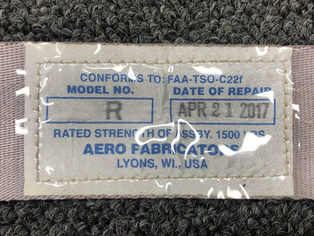 Aerfabricators 90-91R60 Beechcraft 23 Aerofabricators Lap Strap Seatbelt Assembly