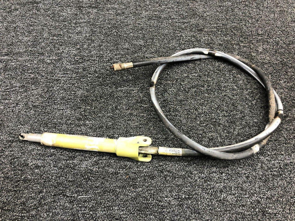 Beechcraft 45-521212-607 / 3XSK8720A63-5/16 Beechcraft 58P Flap Actuator Assy RH W/ Flex Shaft