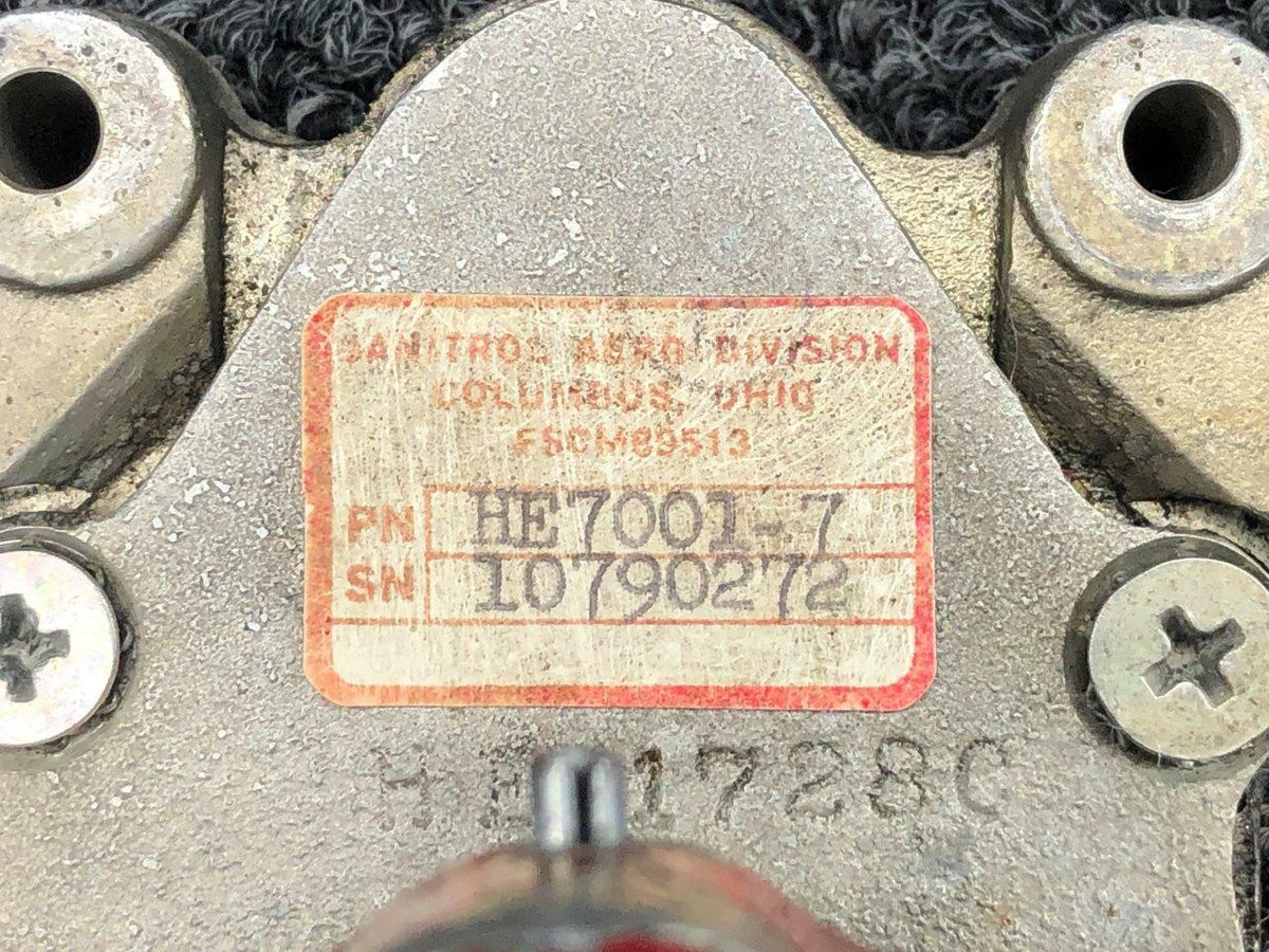 Janitrol HE7001-7 Beechcraft 58P Janitrol Fuel Control Box LH Wing