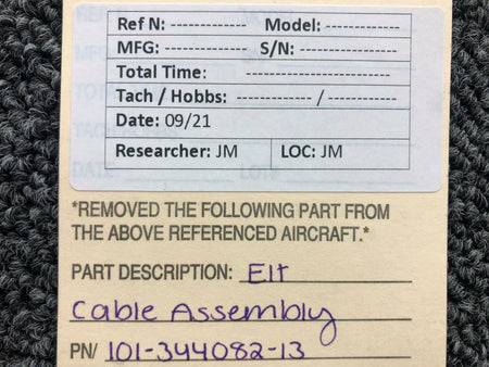 101-344082-13 ELT Cable Assembly SA