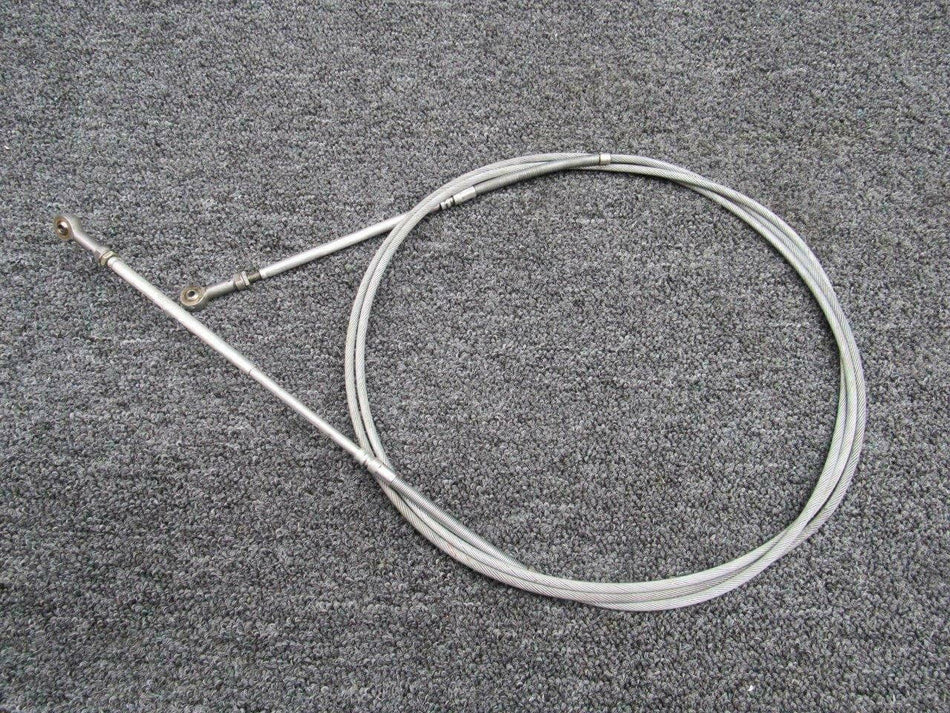 50-389010-19 (Alt: 50-389010-15) Beech Control Cable Mixture LH (L: 128-1/4\") BAS Part Sales | Airplane Parts