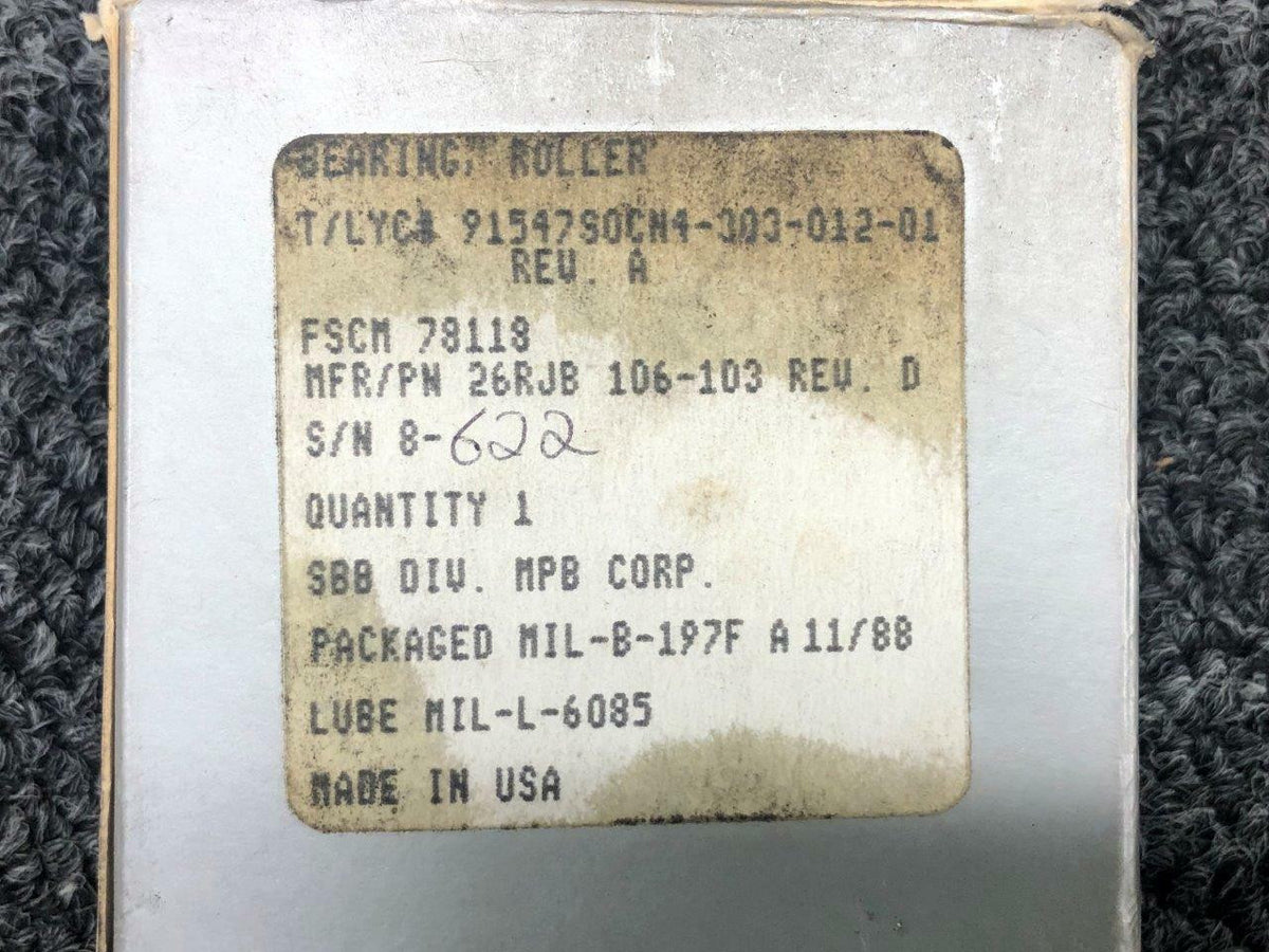 MPB 26RJB MPB Split Roller Bearing Assembly NEW OLD STOCK SA