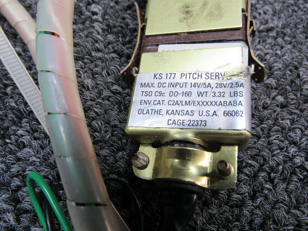 Bendix / King 065-0050-04 Mooney M20R Bendix / King KS 177 Pitch Servo 14-28V, 5-2.5A