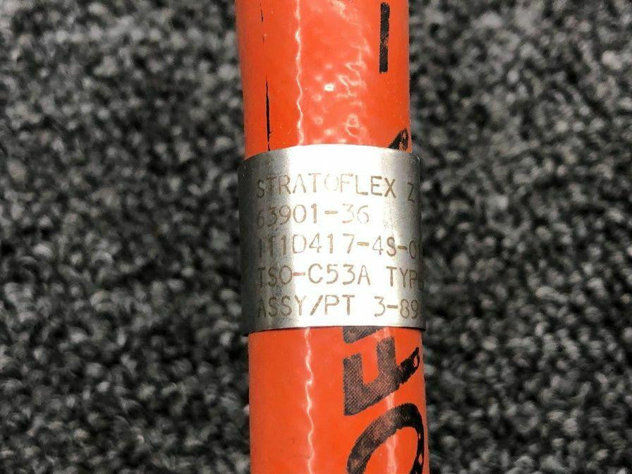 111D417-4S-013 Hose Assembly W/ Sleeve NEW OLD STOCK SA
