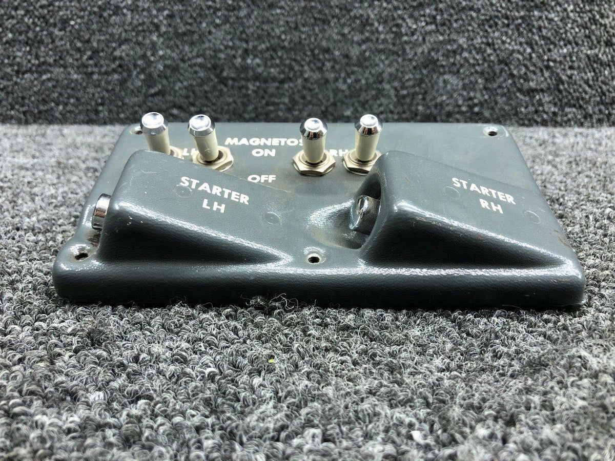 Beechcraft 95-364025-601 Beechcraft Ignition Panel Assembly W/ Switches SA