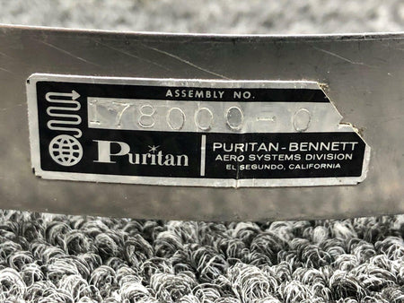 Puritan 178000-02 Beechcraft A36TC Puritan Oxygen Clamp Assembly