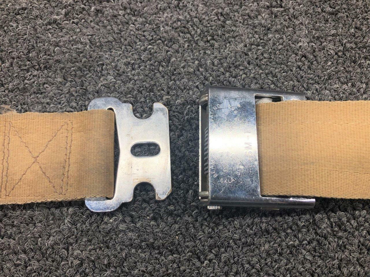 S-1060-4 (USE: LL01AL28AL30AA) Cessna 210 Safety Seat Belt Assembly BAS Part Sales | Airplane Parts
