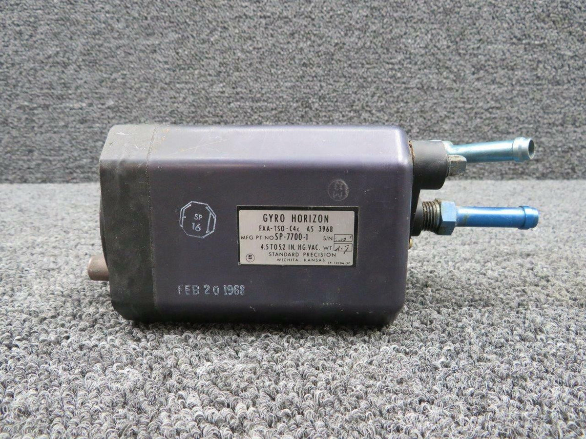 Standard Precision SP-7700-1 M/N AS396B Standard Precision Horizon Gyro Indicator