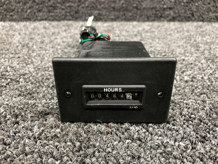 BD Instruments 0540-004 ALT 880035-503 BandD Inst Hour Counter Gauge 14V, 464.20 Hrs