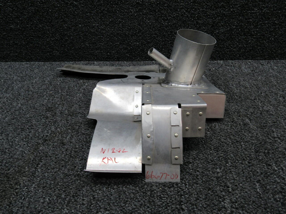 66677-000 Piper PA28 Engine Baffle RH (NEW OLD STOCK) (SA) BAS Part Sales | Airplane Parts