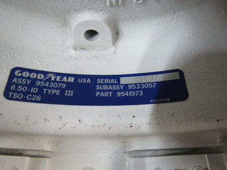 Goodyear 9543079 Goodyear 6.50-10 Wheel Assembly SA