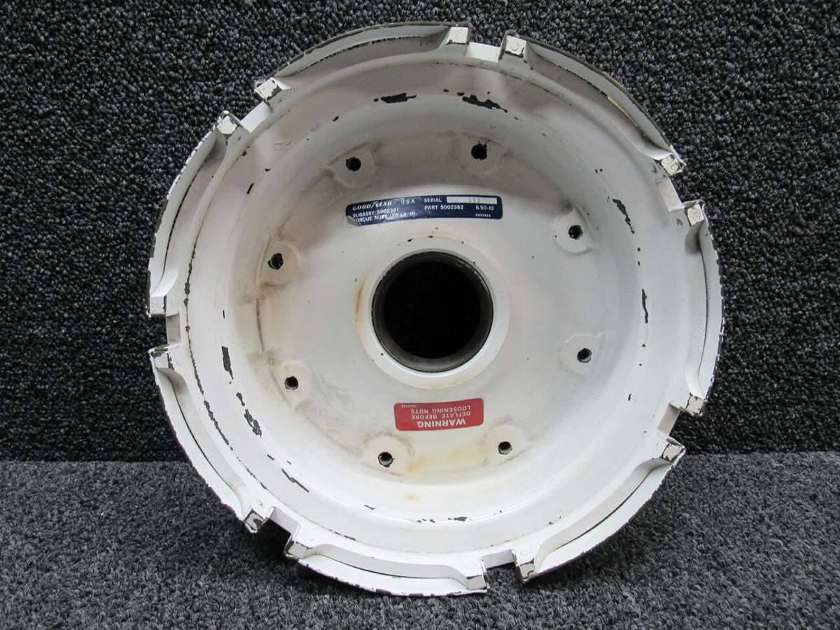 Goodyear 5002382 USE 5002381 Goodyear 6.50-10 Wheel Half Assembly SA