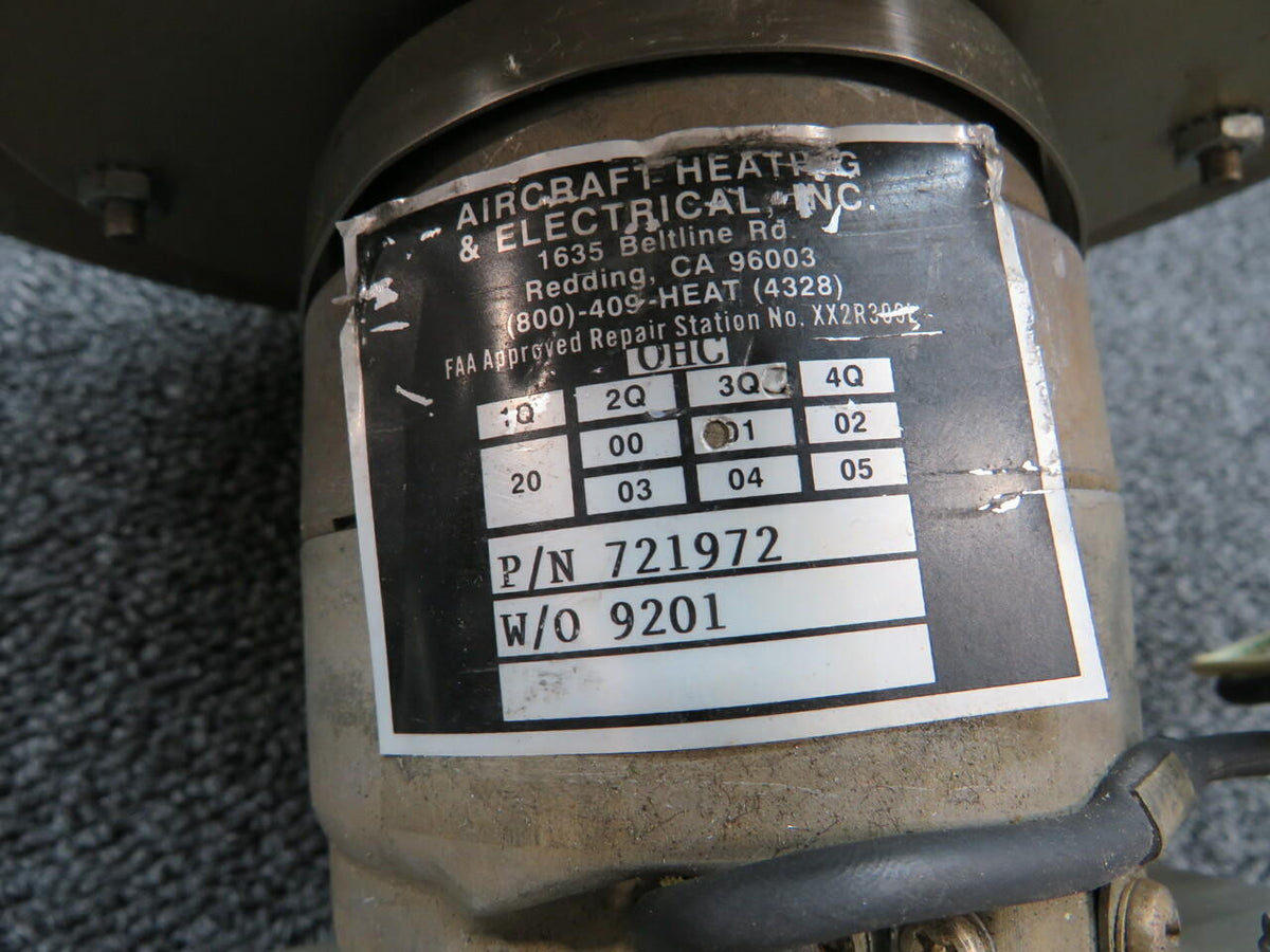 Stewart Warner 9910088-6 Cessna 421B Stewart Warner Blower and Fuel Pump Assembly 28V