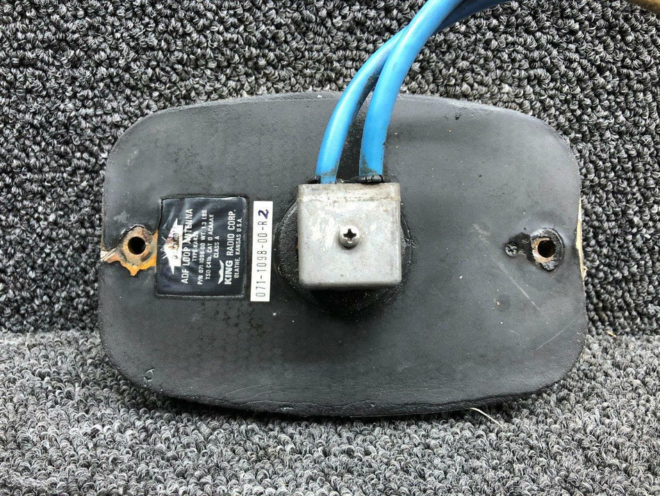 071-1098-00 King Radio KA-42A ADF Loop Antenna W/ Plug BAS Part Sales | Airplane Parts