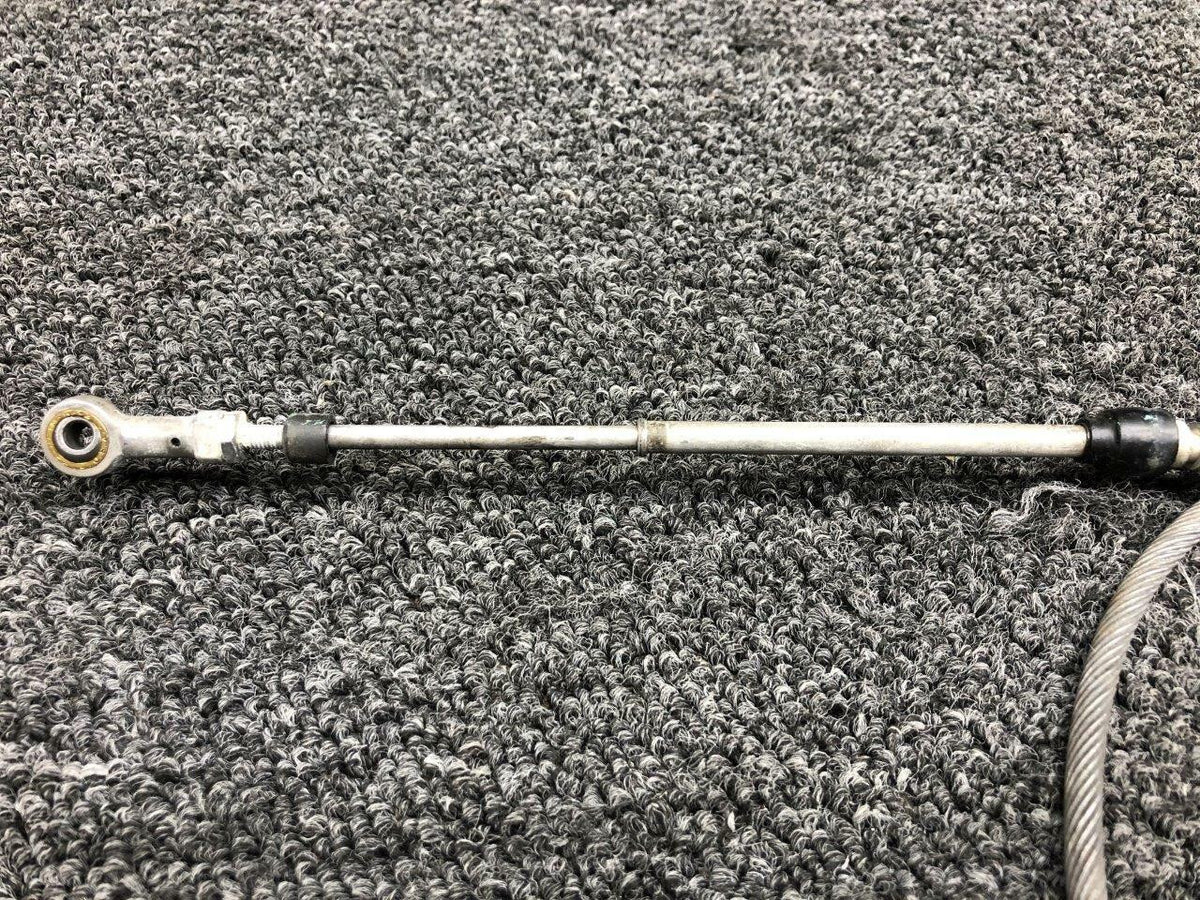 169-3840084-5 Beechcraft C24R Throttle Control Cable Assembly (Length: 60-1/4") BAS Part Sales | Airplane Parts