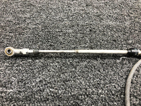 169-3840084-5 Beechcraft C24R Throttle Control Cable Assembly (Length: 60-1/4") BAS Part Sales | Airplane Parts
